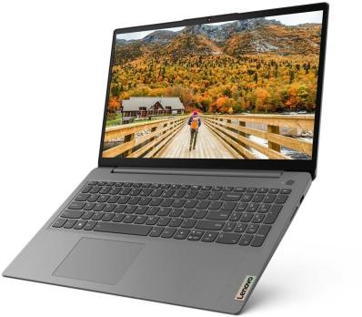 Ноутбук Lenovo IdeaPad 3 15IAU7 1920x1080, Intel Core i3 1215U 1.2 ГГц, RAM 8 ГБ, DDR4, SSD 512 ГБ, Intel UHD Graphics, Windows 11 Home, 82RK00EWRK, Arctic Grey