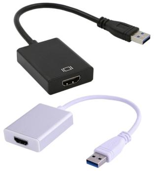 Кабель-адаптер Адаптер внешней видеокарты USB30-HDMI адаптер конвертер USB 30 в HDMI видео конвертер кабель