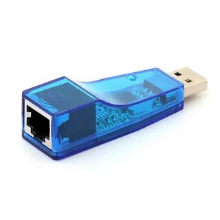 Адаптер сетевой карты USB 2.0 к LAN RJ45 Ethernet для ПК 10/100 Мбит/с