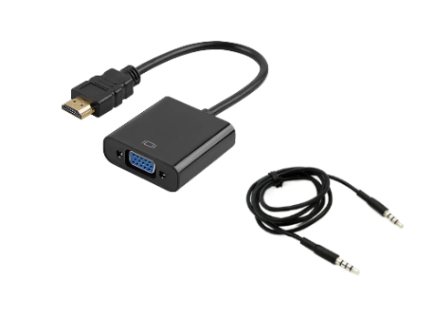 HDMI TO VGA кабель переходник +AUX