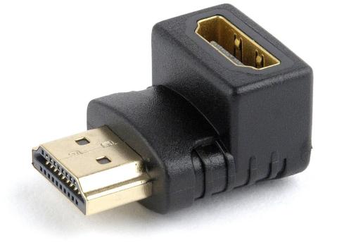 Переходник/адаптер/уголок HDMI-HDMI A-HDMI90-FML, 0.1 м, черный