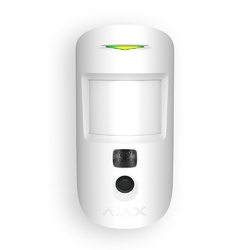 Датчик движения с фотокамерой для верификации тревог Ajax MotionCam white EU motion sensor with camera